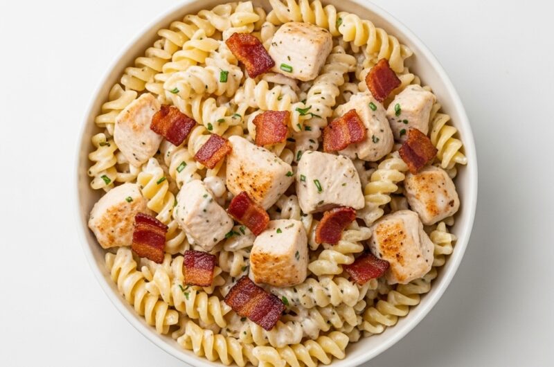 Chicken Bacon Ranch Pasta