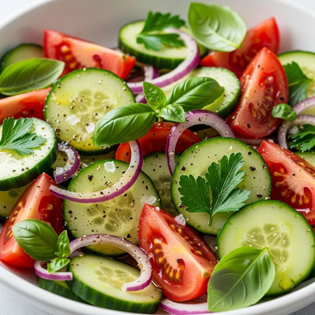 Cucumber Tomato Salad