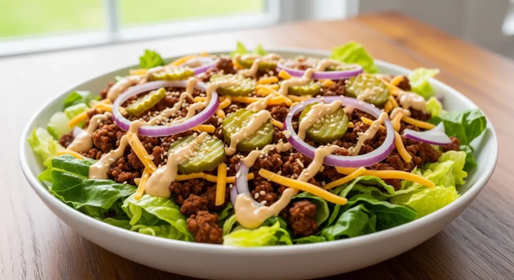 big mac salad