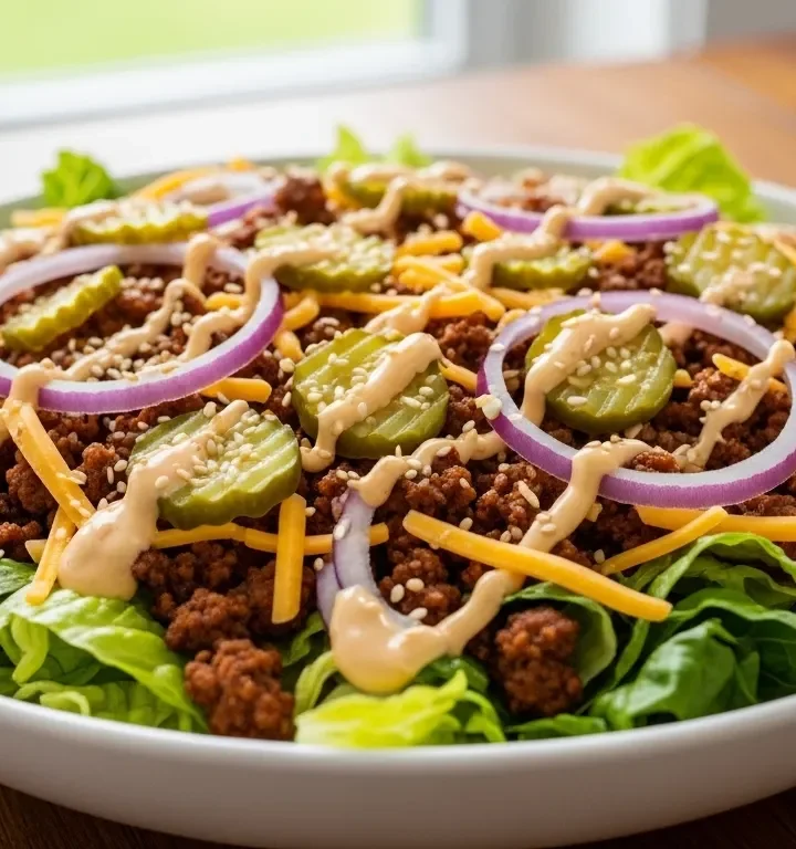 big mac salad
