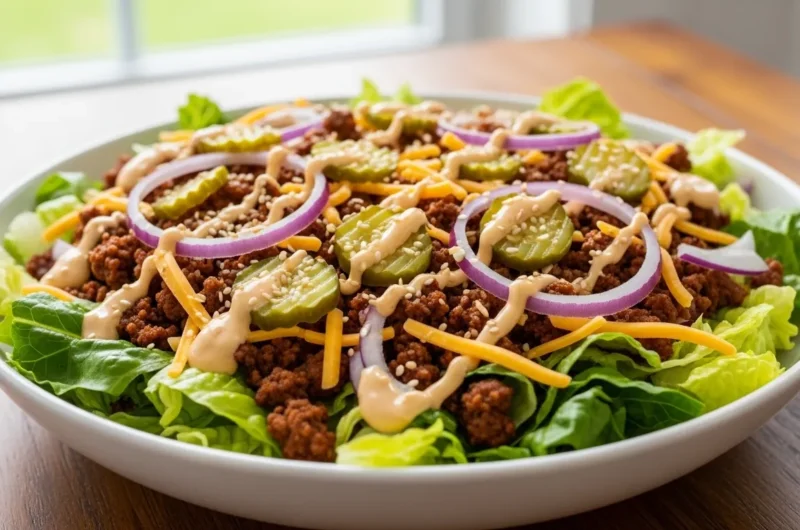 big mac salad