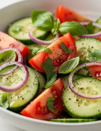Cucumber Tomato Salad