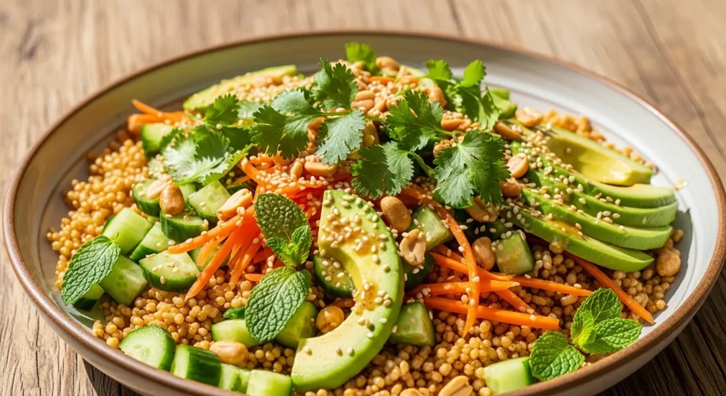 crispy rice salad