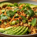 crispy rice salad