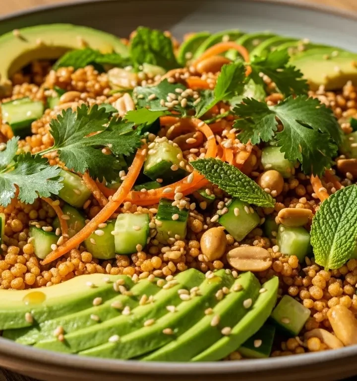 crispy rice salad