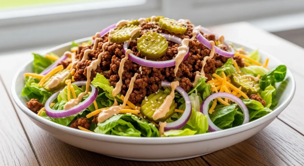 big mac salad