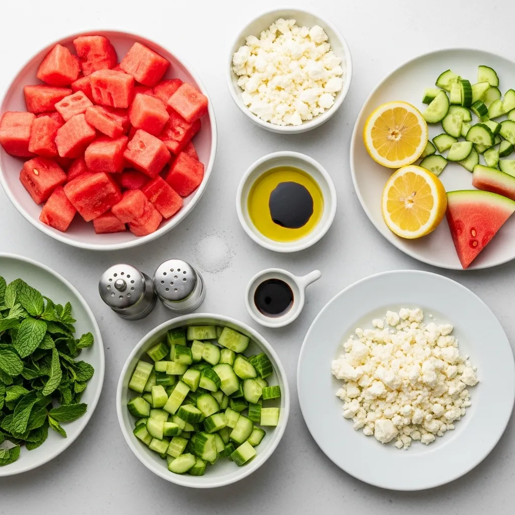 Watermelon Feta Salad